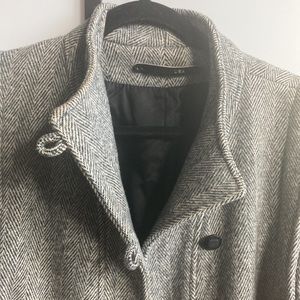 Herringbone Peacoat